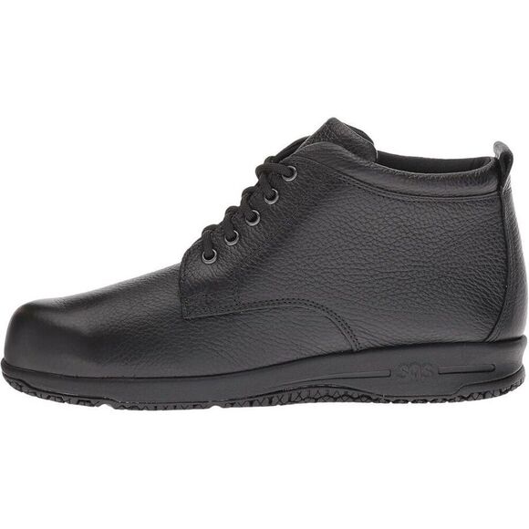 SAS Alpine Boot Women's US 7.5 Black Leather Non Slip Ankle Chukka EEE3829 - Picture 3 of 14